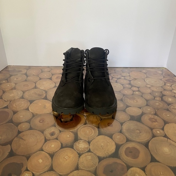 Black Toddler Timberland Boots - Picture 2 of 4